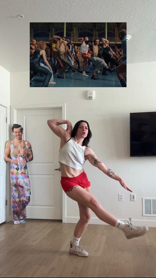 Choreo by @ryan.heffington #dancenomorechoreo #harrystyles #harrystylesdance #harrystylesmusicvideo