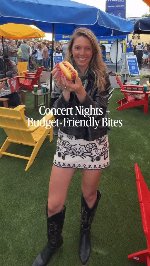#AD The concert starts at 7… but the real headliner is the food lineup 🍔🎶 

We pulled up to the favorite local amphitheater for National Burger Month and immediately spotted the Mosh Burger trailer. One burger turned into two real quick because adding another burger to the order? Too easy for $10. 

Between affordable bites, we grabbed a Liquid Death, loaded up on the mac & cheese, a cucumber salad for balance, and yes… the giant pretzel & hot dog were absolutely necessary. Don’t skip the Rebel Hen chicken wrap either! 

Even once we hit the lawn, the burger cravings followed us thanks to the hawkers walking through the crowd. Hot burgers, live music, and the easiest concert eats all night long.

Honestly? This might be my favorite way to do concert season. 🎸🍟

Check out these affordable eats at your favorite local amphitheater.

#NationalBurgerMonth 
#MoshBurger 
#SummerConcerts 
#sliceofclt