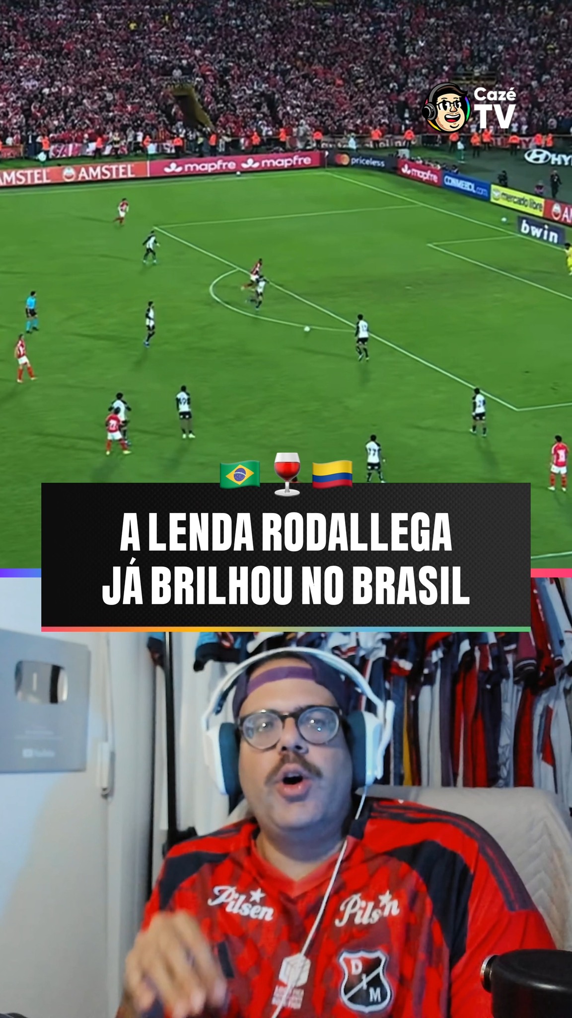 🍷😮‍💨 ENVELHECE CONO VINHO, PAPI!

🇨🇴 A lenda Hugo Rodallega meteu gol no Corinthians e tem uma história sensacional! Já jogou Premier League, superou Messi no sub-20 e brilhou no Bahia! Você sabia?

🎥 | @matheusbarbaco

#CoberturaCazéTV #SetoristasCazéTV #cztv17