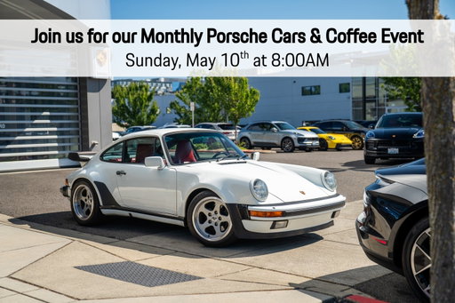 This Mother’s Day, start the morning with great coffee, incredible cars, and the Porsche community. ☕🏁

Join us at Porsche Bellevue for our monthly Cars & Coffee event on Sunday, May 10th at 8:00 AM. Whether you’re bringing your Porsche, your family, or just your love for cars, we’d love to see you there!

#PorscheBellevue #CarsAndCoffee #PorscheCommunity #MothersDay #DrivenByDreams