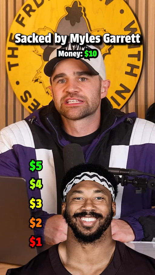 Spend $10 to Get Sacked By Myles Garrett 😂🏈