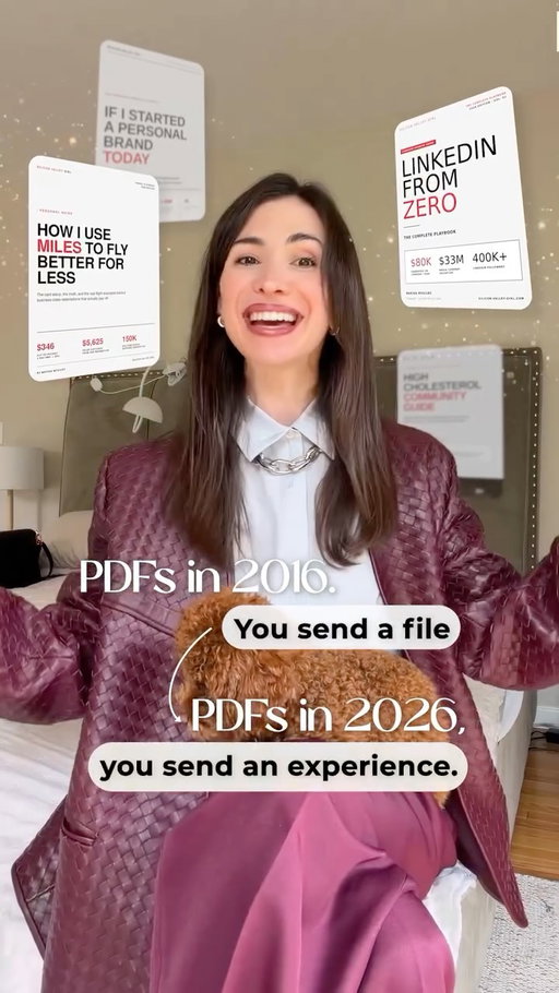 PDFs in 2016: you send a file. PDFs in 2026: you send an experience.

Back then it was simple - attach, send, and hope they open it. You never really knew what happened after. Did they read it? Where did they drop off? Did they even understand it?

 Now this is changing. @adobeacrobat just introduced PDF Spaces - and it quietly fixes a very real business problem: documents that don’t convert.

 Here’s what’s different: 

• You don’t send separate files anymore — you build a structured flow (proposal, deck, pricing) 

• You add a short audio overview → context before they even scroll

 • You attach an AI assistant → it answers questions instantly, based on your doc

 • You see engagement → who opened it, how far they went, if they shared it 

So instead of:  sending documents → chasing feedback → booking calls You get: one link → guided experience → faster decisions So instead of sending a file and chasing people after, you send one link and the whole thing explains itself. Small change, but it fixes a very common problem. 

📩 DM me ‘SPACE’ and try Acrobat PDF Spaces!

#AdobeAcrobatPartner