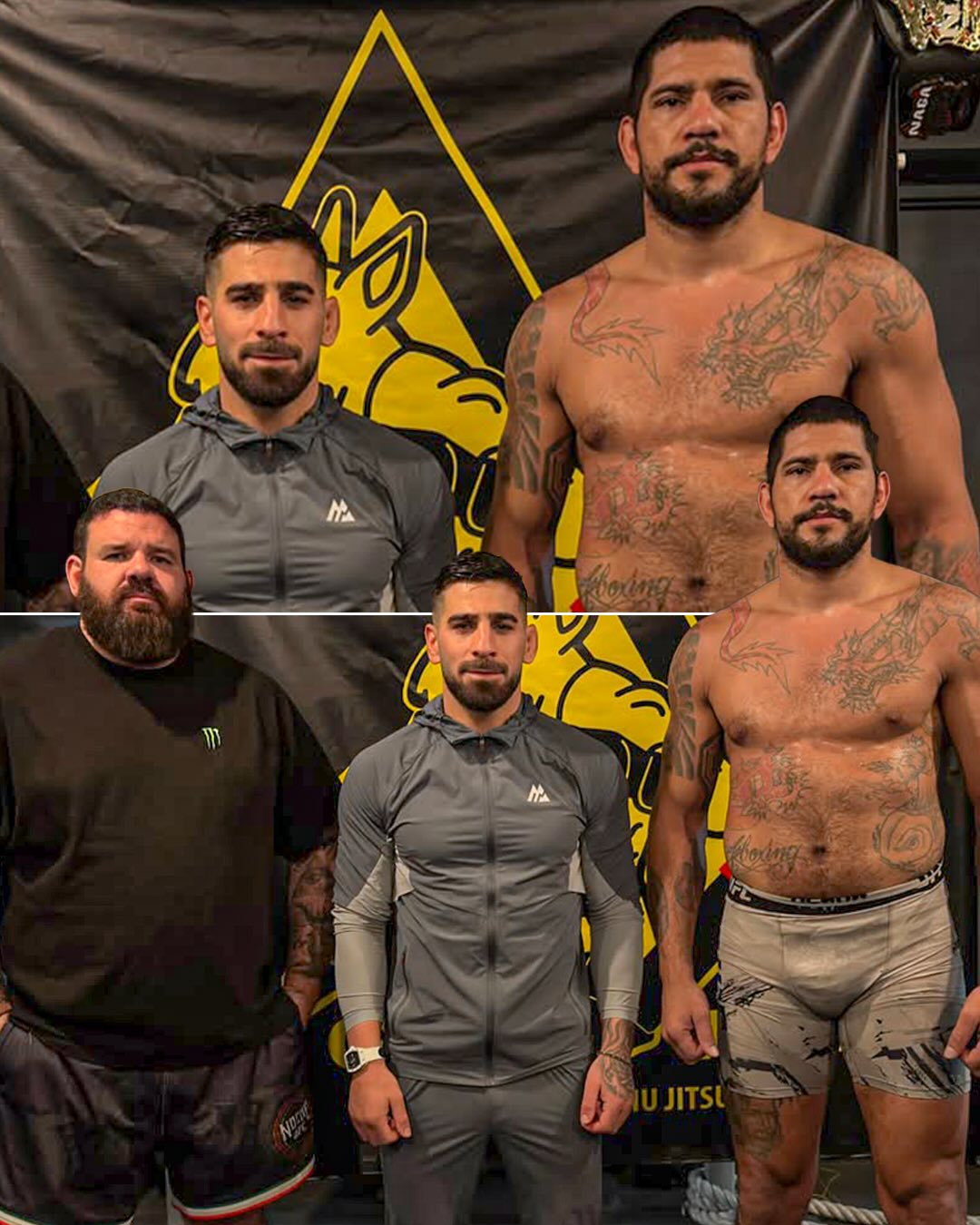 Ilia Topuria and Alex Pereira training together in New York 🤝 

(📸 @cruzmmaofficial)