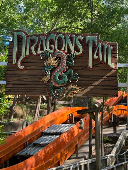All spruced up and ready for opening day! 🐉 Check out the new Dragons Tail entrance sign. From concept to install, this was all lovingly handcrafted by our talented Art & Sign shop!

#SixFlagsWhiteWater opens for the season tomorrow, May 9.
