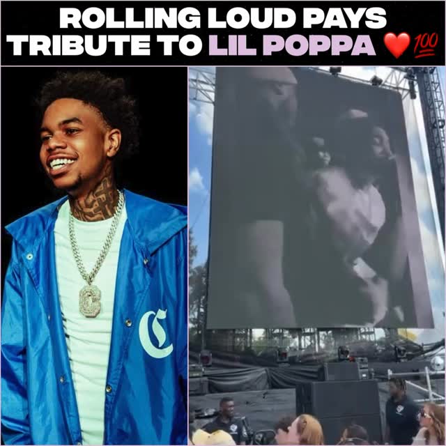 Rolling Loud Celebrates the Legacy of #LilPoppa and 5 Years of Blessed, I Guess ❤️💯! #Viral #Explore #Explorepage #Trending