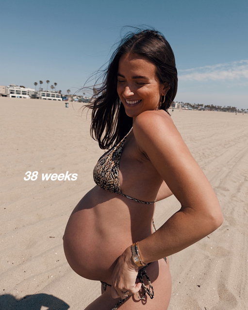 Almost 9 months of wanting time to slow down and hurry up at the same time. This pregnancy has felt both natural and miraculous. It feels like a closure and a beginning. It feels like both trusting and questioning. It feels like everything I hoped and prayed for, mixed with nerves to enter the unknown. 9 months in and I still can’t believe I’m pregnant!