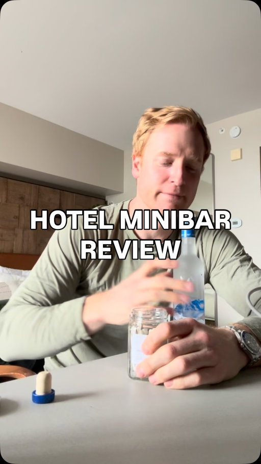When the minibar is free, you have to honor it. Thanks @1hotels