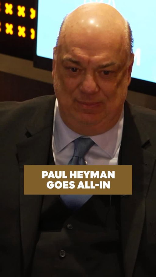 Paul Heyman is one of the first to take on the NEW Live from Park MGM Challenge and went ALL-IN.
5 hands. $50K in play chips. One score to beat.

DM us for your spot at the table and take on the challenge yourself.

How would you play your five hands? 🎰 

21+ Always use your GameSense. Gambling Problem? Call 1-800-GAMBLER
