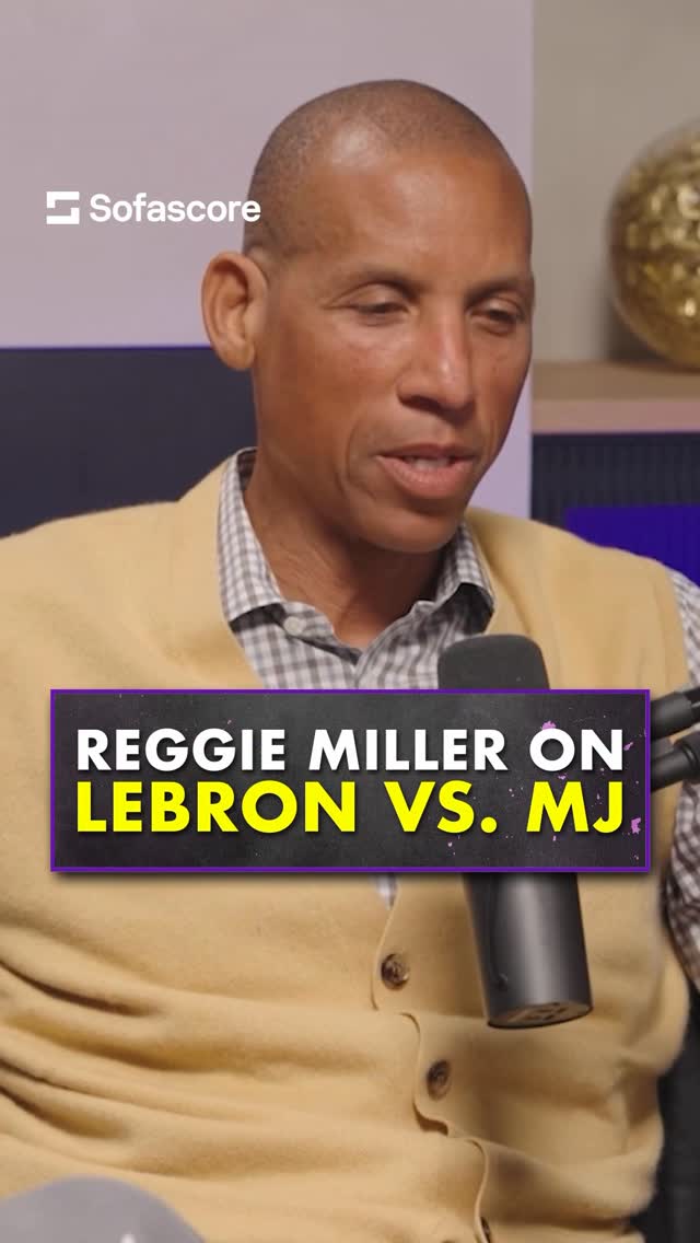 Reggie knows ball 🏀

@reggiewmiller31 gave us one of the best perspectives we ever heard on the Michael Jordan vs. LeBron James debate.

Presented by @sofascore_basketball #sofascore