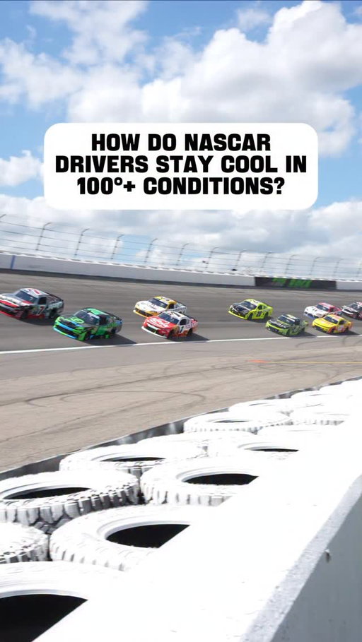 How do NASCAR drivers stay cool inside the race car?

Bonus: How does @brandonjonesrac stay cool at home? Pelonis from @menardshomeimprovement to the rescue 😎