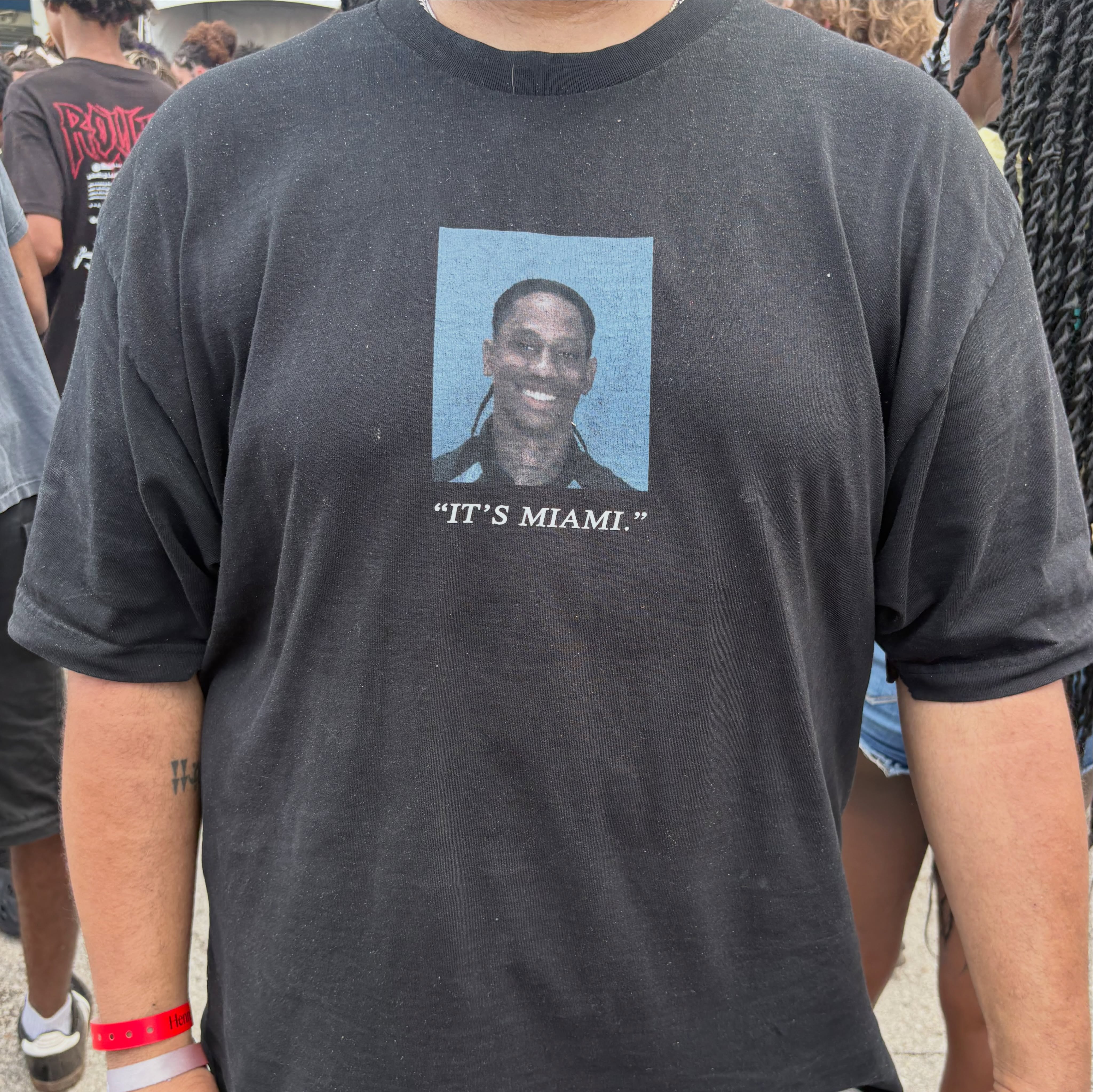 Graphic tees at Rolling Loud (2026)