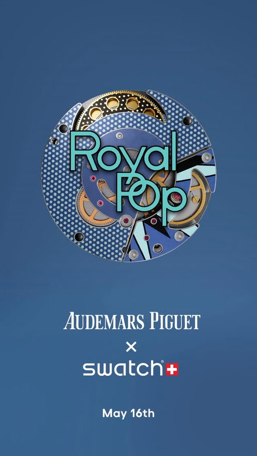 Introducing Audemars Piguet x Swatch, a disruptive collaboration that fuses joyful boldness and positive provocation with the art of haute horlogerie. Two Swiss icons come together to reimagine a complete new way to wear time and bring future generations to the world of mechanical watches. Stay tuned!

#RoyalPop