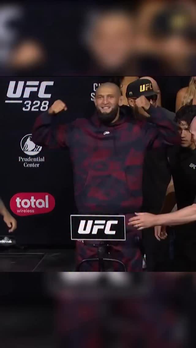 Khamzat Chimaev and Sean Strickland weren’t even allowed to get near each other for their final face off ahead of #UFC328