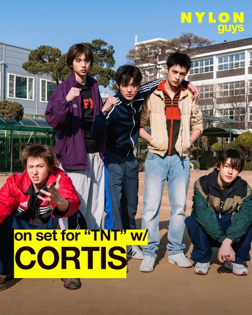 @cortis is bringing the fire — swipe for exclusive photos from the group’s “TNT” music video. 🧨

Photos: BIGHIT Music