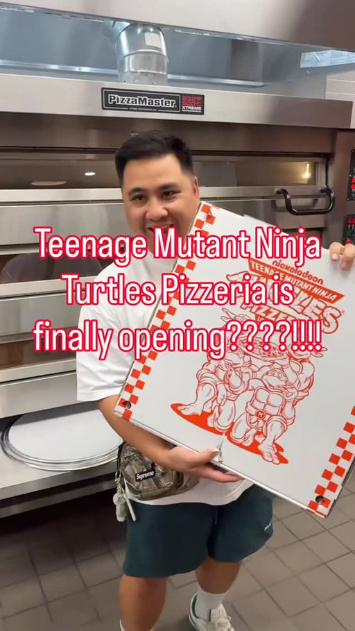 The Teenage Mutant Ninja Turtles are hungry!

TMNT Pizzeria LA 🐢🍕 — taste testing today with a NYC pizza master helping us dial in the recipe. Every detail matters. The cheese pull. The crust. The whole experience.

We’re not rushing it. We’re getting it right.
Launch date announcement coming soon. 🔜

🎥 @baegopadad