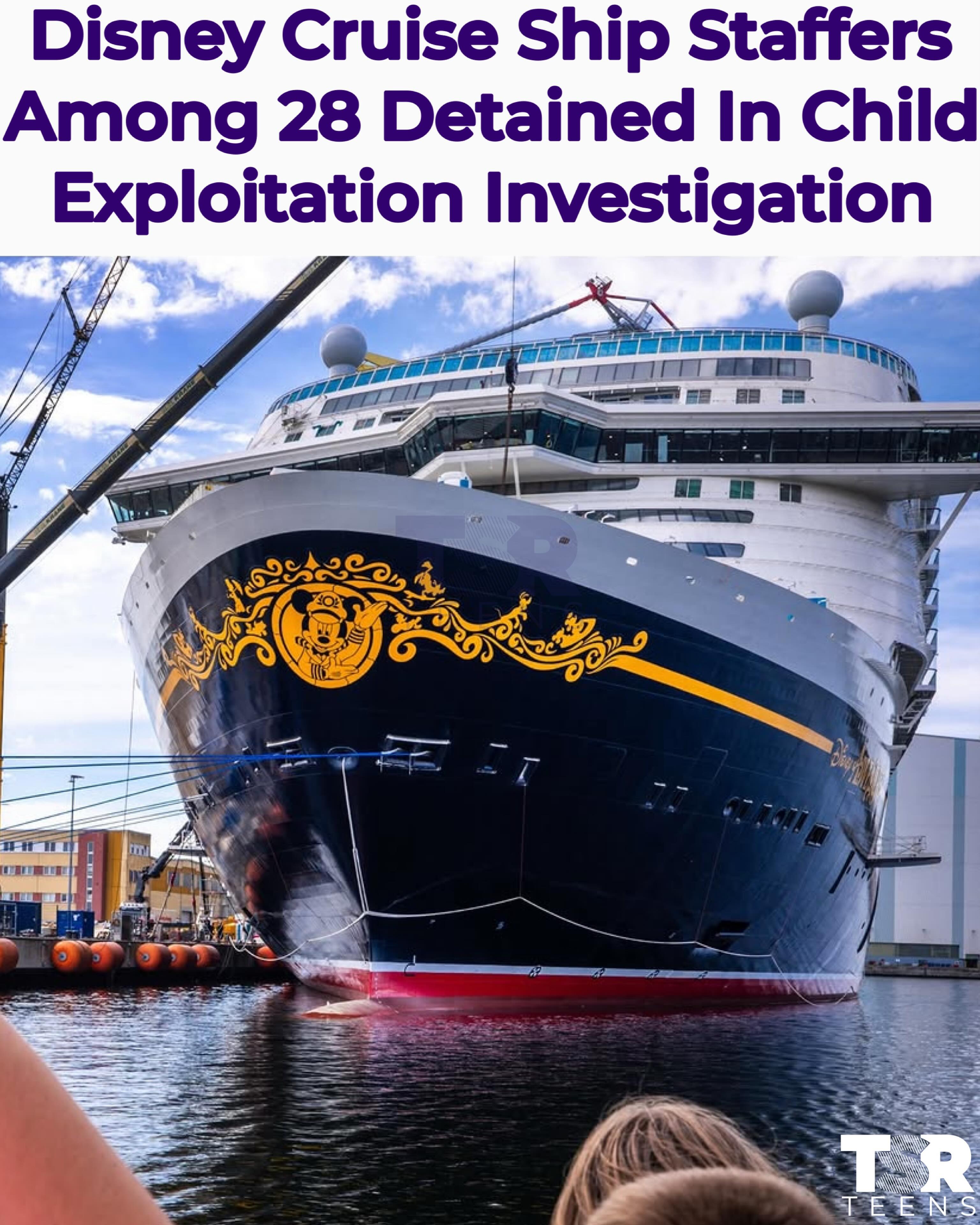U.S. Customs and Border Protection (CBP) detained multiple cruise ship crew members as part of an investigation into child sexual exploitation materials, according to reports.
___________________________________
As reported by Variety, authorities boarded eight cruise ships docked in San Diego between April 23 and April 27 and detained 28 crew members. Officials said 27 of them were linked to the receipt, possession, distribution, or viewing of illegal materials.
___________________________________
The individuals, who are from several countries, are being returned to their home nations, CBP said.
___________________________________
Reports indicate that one of the ships involved was operated by Disney.
___________________________________
In a statement, Disey said it has a “zero-tolerance policy” for this type of behavior and fully cooperated with law enforcement. The company added that most of those detained were not its employees, and any who were are no longer with the company. (📸: @gettyimages) ✍🏽: #TSRStaffLG #TSRStaffKH