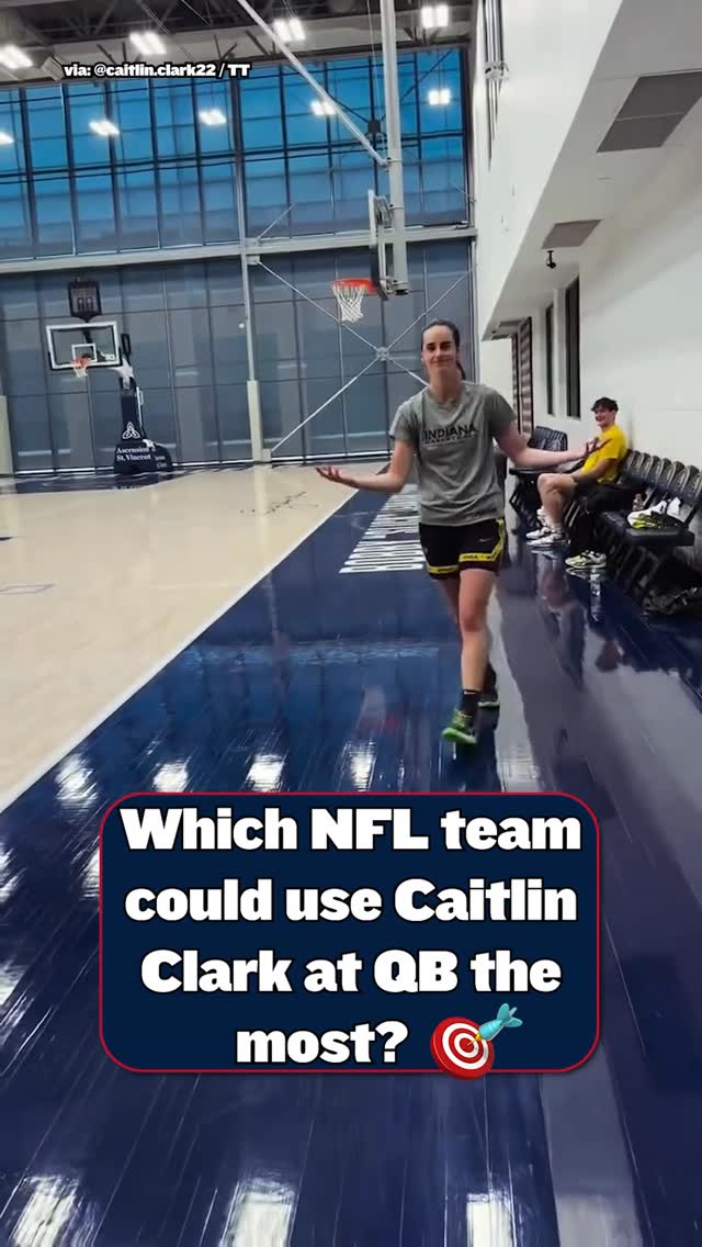 Which team could use Caitlin Clark? 🏈

#WNBA | #NFL | #Football | #CaitlinClark