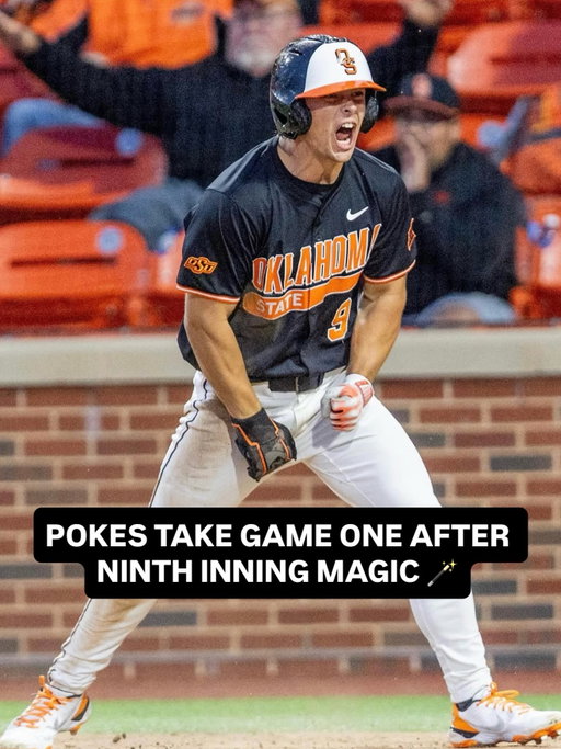 AND THE CROWD SAYS YEE HAW 🤠

@osubaseball’s 9th-inning heroics seal game one over No. 16 Arizona State, 9-6!

#NCAABaseball x 🎥 ESPN2