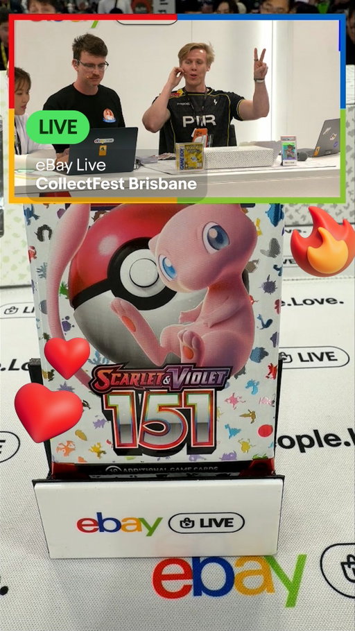 They said beginner’s luck is real and then immediately proved it 🥹 First pack cracked with @mitchpower_ and @mistyscollectables and a Pikachu pulls up like it was always meant to happen!

Want in on the action? Tune into our remaining streams to shop at @collectfestanz via the 🔗 in bio.

#eBayLive #CollectFest #Pokemon #Ad