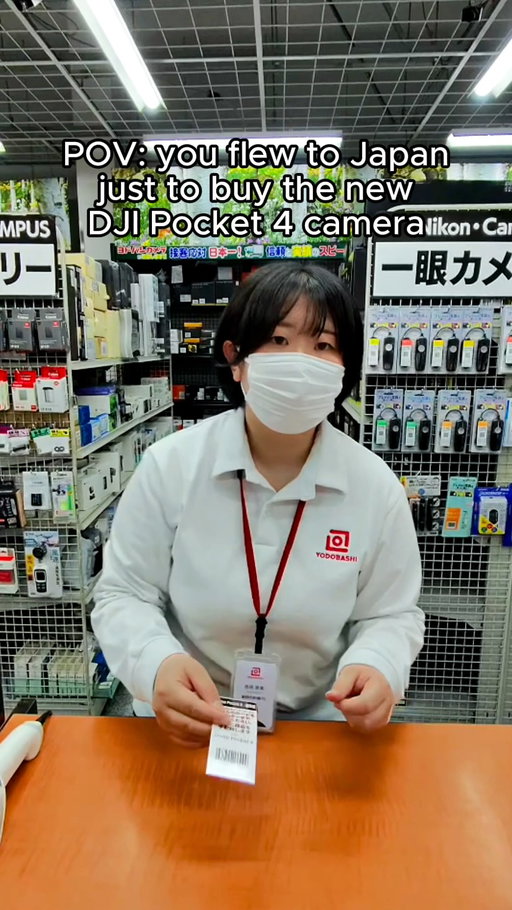 POV: you flew to japan just to buy the new DJI pocket 4 camera because its banned in the US @osmo_global  @dji 

Yodobashi Camera Multimedia Kyoto]
📍Japan, 〒600-8216 Kyoto, Shimogyo Ward, Higashishiokojicho, 590-2 地下1階

#djiosmopocket #pov #vlog #camera #fypシ