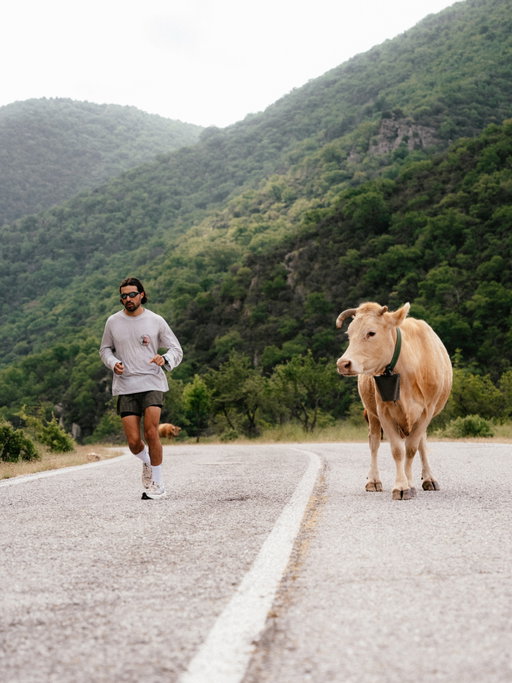 Day 2 running 1200km across Greece, complete. 

89.7km covered, we are now over 170km in. The mountain roads, the rain, the heat, the terrain-they all tried to eat me up today. But I ate them up instead.

1029km left to go. 1 step at a time. 

📸 @seanevansphotos