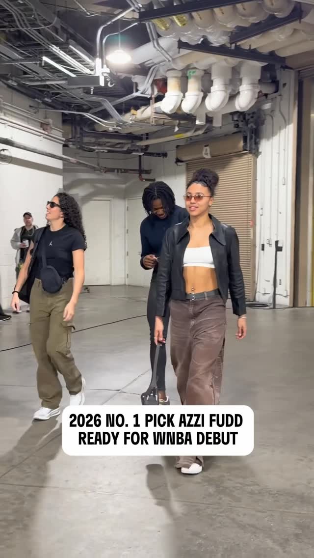 It’s debut day for Azzi Fudd 🤩

The 2026 No. 1 pick arrives for her first WNBA regular season game at 1pm/ET! 

📺 DAL-IND | ABC | WNBA Tip-Off 2026 | @carmax