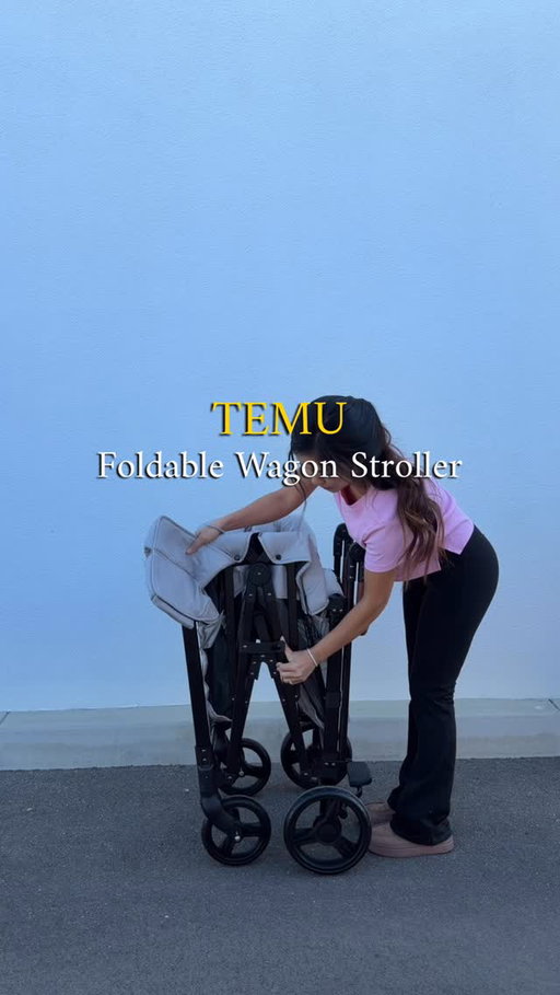 This foldable wagon stroller fits 2 kids, rides super smooth, and is sturdy enough for all the adventures, from beach days to farmers’ market strolls 🙌

🔥Download TEMU APP and search CODE
💕 ked6256💕or
🔗Shop the link:https://app.temu.com/k/p69cf42uzjg
🧺Get a lightning deal with qualifying orders! T&Cs apply

#temu #temufinds #temulifestyle #temuholidayfinds #temuholidayseason