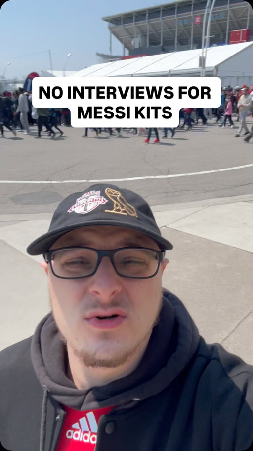 WE ARE HERE FOR TFC FANS ONLY. NO INTERVIEWS FOR ANYONE IN A MESSI KIT. UP THE REDS. TORONTO FC TILL I DIE. 

#tfc #torontofc #mls #messi #intermiami