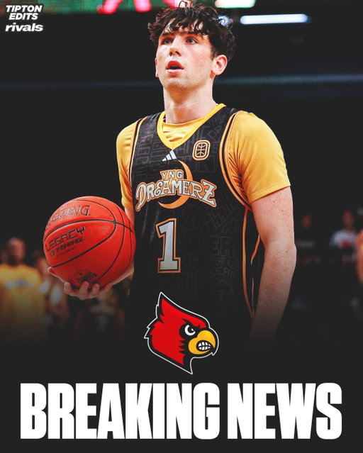 NEWS: Louisville commit Isaac Ellis is reclassifying back into the 2026 class and will enroll at Louisville this summer, he told @Rivals.IG 👀  The 6-foot-1 guard averaged 31.5 points, 5.8 rebounds, and 9.5 assists per game for the YNG Dreamerz this season, winning OTE MVP.