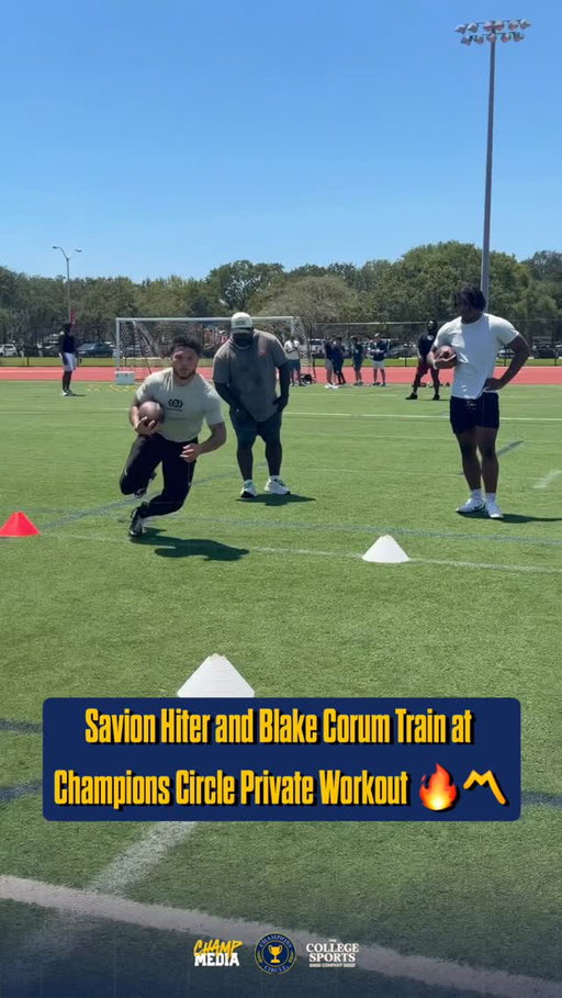 Savion Hiter 🤝 Blake Corum

@sav5.k and @blake_corum24 ran through some RB drills at the @championscircleuofm Private Workout Experience 🙌〽️

•
•
•
#GoBlue #GoBlue〽️ #MichiganWolverines #MichiganFootball #Explore