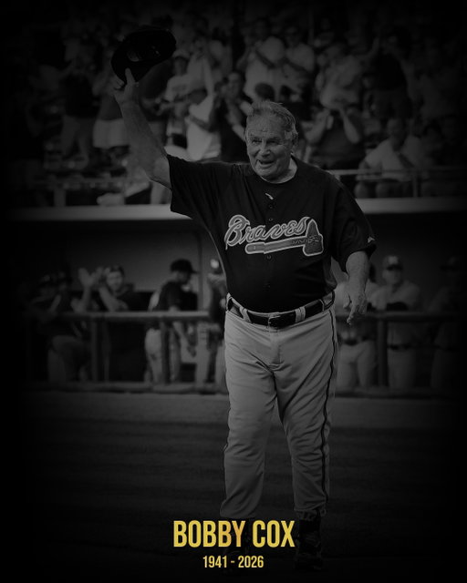 We are deeply saddened to learn of the passing of longtime Braves manager, Baseball Hall of Famer, and International League Hall of Famer Bobby Cox 💔