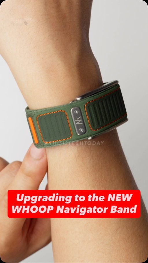 This is exciting! @whoop just came out with a new “navigator” band style, and I had to check it out to see what was different, and if I liked it.  I got it in this awesome green color, and I like it a lot. There are a lot of changes to the WHOOP Navigator band style that fixed a lot of issues that people have with the normal bands, like the mechanism that keeps it attached being a permanent fixture instead of latching, the Velcro to prevent the band from flying off if you bump into something or have a bag strap pull on it, a more robust metal clasp, and some really cool rugged elements. I’m a big fan! What do you think?

Want to try out a WHOOP for FREE for a month or get a discount on it? Go to https://myte.ch/whoop or type in “GETWHOOP” in the comments and I’ll send you a DM with a link!

#whoop #fitnesstracker #healthtracker #sleeptracker #smartband