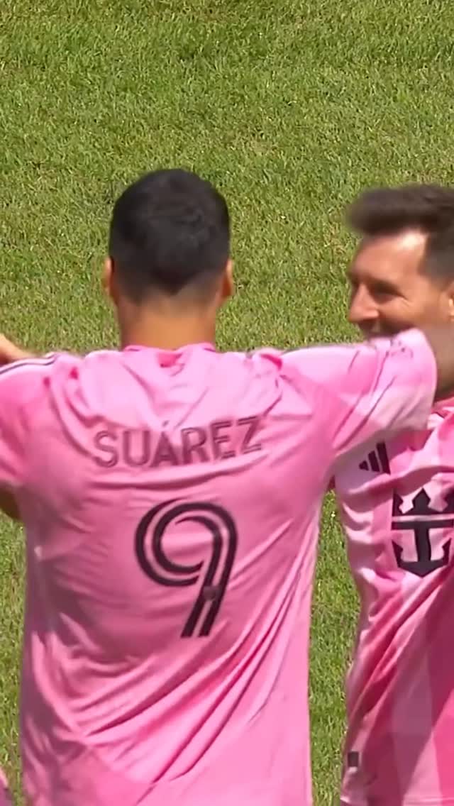 @rodridepaul, @leomessi and @luissuarez9 link up for an @intermiamicf goal. 🤝