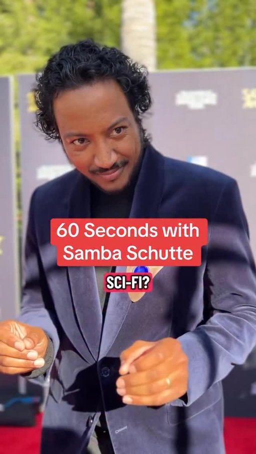 60 Seconds with @sambaschutte ⏱️

What an epic first concert! Need more Samba Schutte? More places you can watch Samba:

- Our Flag Means Death (streaming on @hbomax)
- Pluribus (streaming on @appletv)
- Sunnyside (available on digital)

Side note: I’m still not over the cancellation of Our Flag Means Death. Two seasons was NOT enough.

[Video description] This 60 Seconds was filmed on the
2026 Saturn Awards red carpet. The video features Dutch-Mauritanian actor Samba Schutte wearing a navy suit, standing in front of the Saturn Awards step and repeat and answering rapid fire getting to know you questions for 60 seconds.

#sambaschutte #ourflagmeansdeath #pluribus