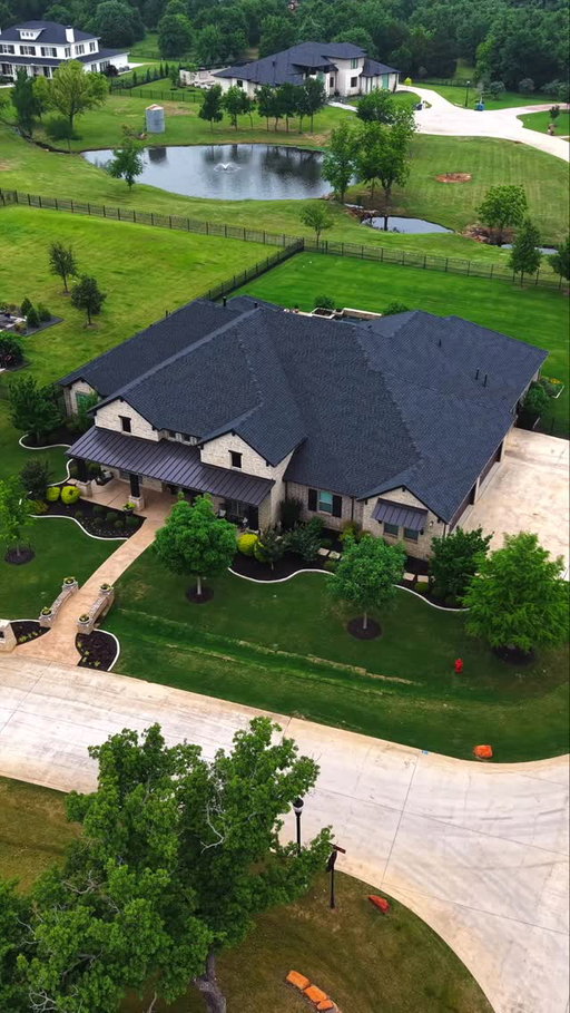 Just listed in Copper Canyon, and y’all... this one stopped me in my tracks.

📍 200 Kylie Lane | Copper Creek Estates | Argyle, TX
💰 $2,500,000
🛏 4 bedrooms, each with a private en-suite and walk-in closet
🛁 5 bathrooms
📐 5,242 sqft on a .75-acre pond-front corner lot
🏡 Built 2020 | Gated community | No rear neighbors

What makes this home truly special:
✔ Texas Hill Country architecture with hand-laid limestone, stained cedar, and an iron-arched entry
✔ Soaring vaulted beamed ceilings and a floor-to-ceiling stacked limestone fireplace
✔ Panoramic sliders that open the entire back of the home to a covered patio
✔ Twin gas fire bowls overlooking a serene community pond
✔ Chef’s kitchen with an oversized granite island and custom wood vent hood
✔ Three living areas, formal dining, executive study, and breakfast nook
✔ Brand new Class 4 hail-resistant roof (2024)

Homes like this don’t come around often in DFW. If you’ve been waiting for something that actually takes your breath away, this is the one.

📲 DM me or call/text 972-974-1821

Ryan Storch | Pax Realty | TX Broker #763141