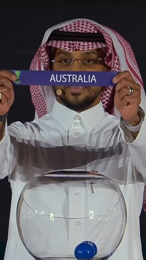 The moment our group was confirmed for the AFC Asian Cup Saudi Arabia 2027™️ 🙌🇦🇺

Drawn in Group D, your CommBank #Socceroos will open their sixth AFC Asian Cup campaign against Singapore on January 9, before facing Iraq on January 14 and Tajikistan on January 19. 🏆 

#AsianCup2027