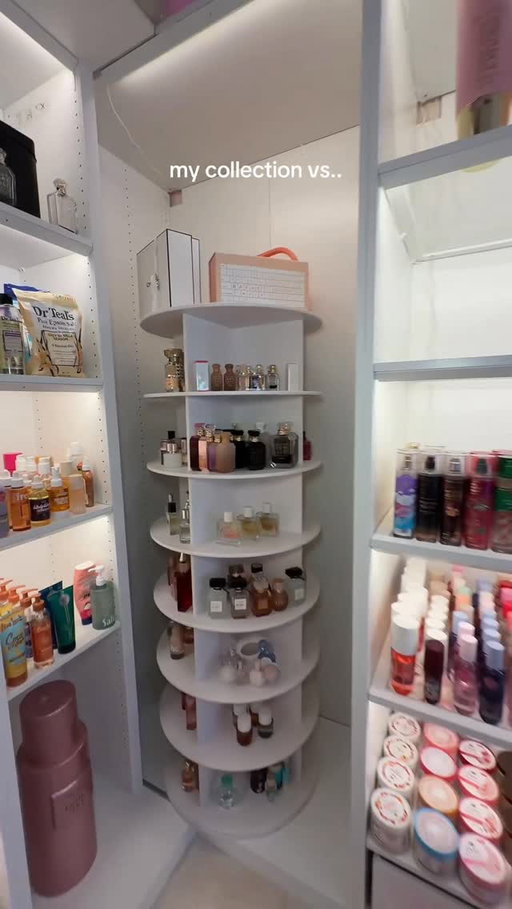 just cleaned & reorganized my room! looks so much better 🤭 #collection #perfumetok #hisandhers #emilylulamay #fyp
