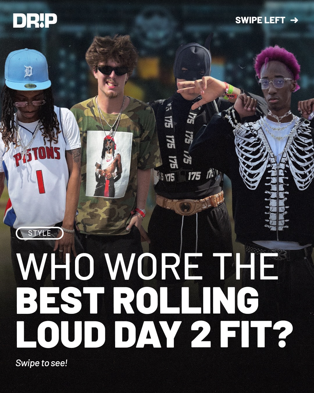 Who y’all think got the best fit on at Rolling Loud day 2 ⁉️