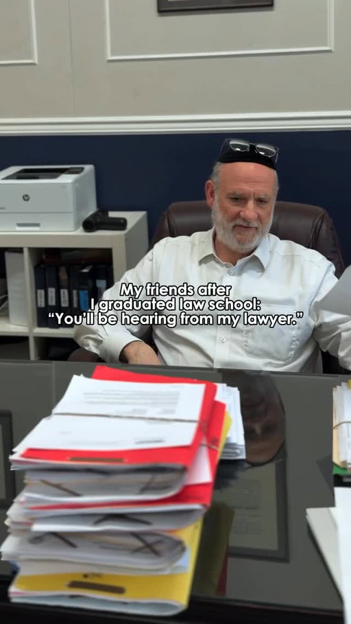 When your lawyer is also your best friend, but at Ribowsky Law, every single client gets that same energy.

The difference is that when you call Ribowsky Law after a car accident, slip and fall, or personal injury in New York City, it is not a joke. It is a real personal injury attorney who picks up, communicates every step, and fights for the maximum compensation you deserve.

New York City accident victims, you now have a lawyer in your corner. Comment CASE and find out what your claim is worth.