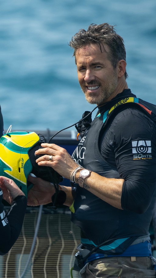 @vancityreynolds was told this would be “a casual sail around Bermuda” for practice racing yesterday… we may have oversold the “casual” part… 😅 #LFGROOS #SailGP