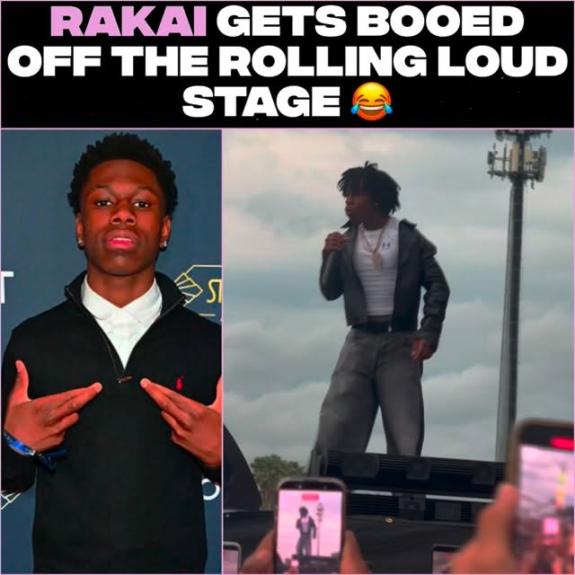 #Rakai Gets Booed Off The Rolling Loud Stage 😂👀! #Viral #Explore #Explorepage #Trending