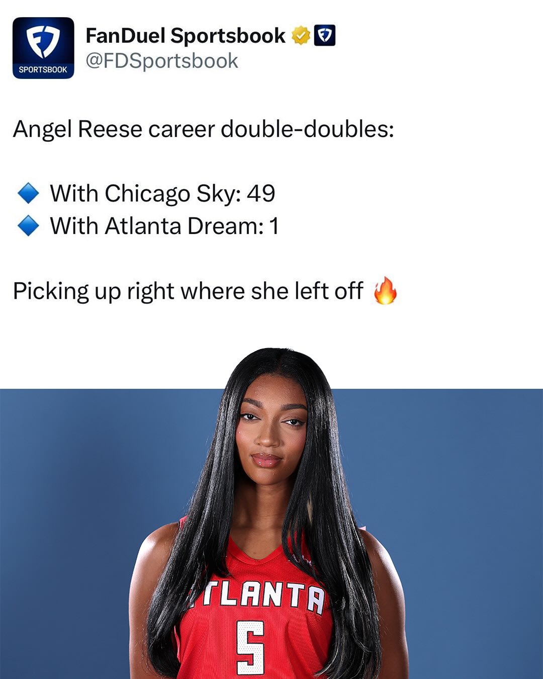 Angel Reese is back to dropping double-doubles 🔥

#WNBA | #Dream | #AngelReese | #Basketball