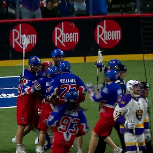 With 53 saves to push us to the @NLL Finals, ROSEY visited with @AshleyDocking after the Semifinals Series clinching WIN!

#RockCity🎸 | #SweetEmotion