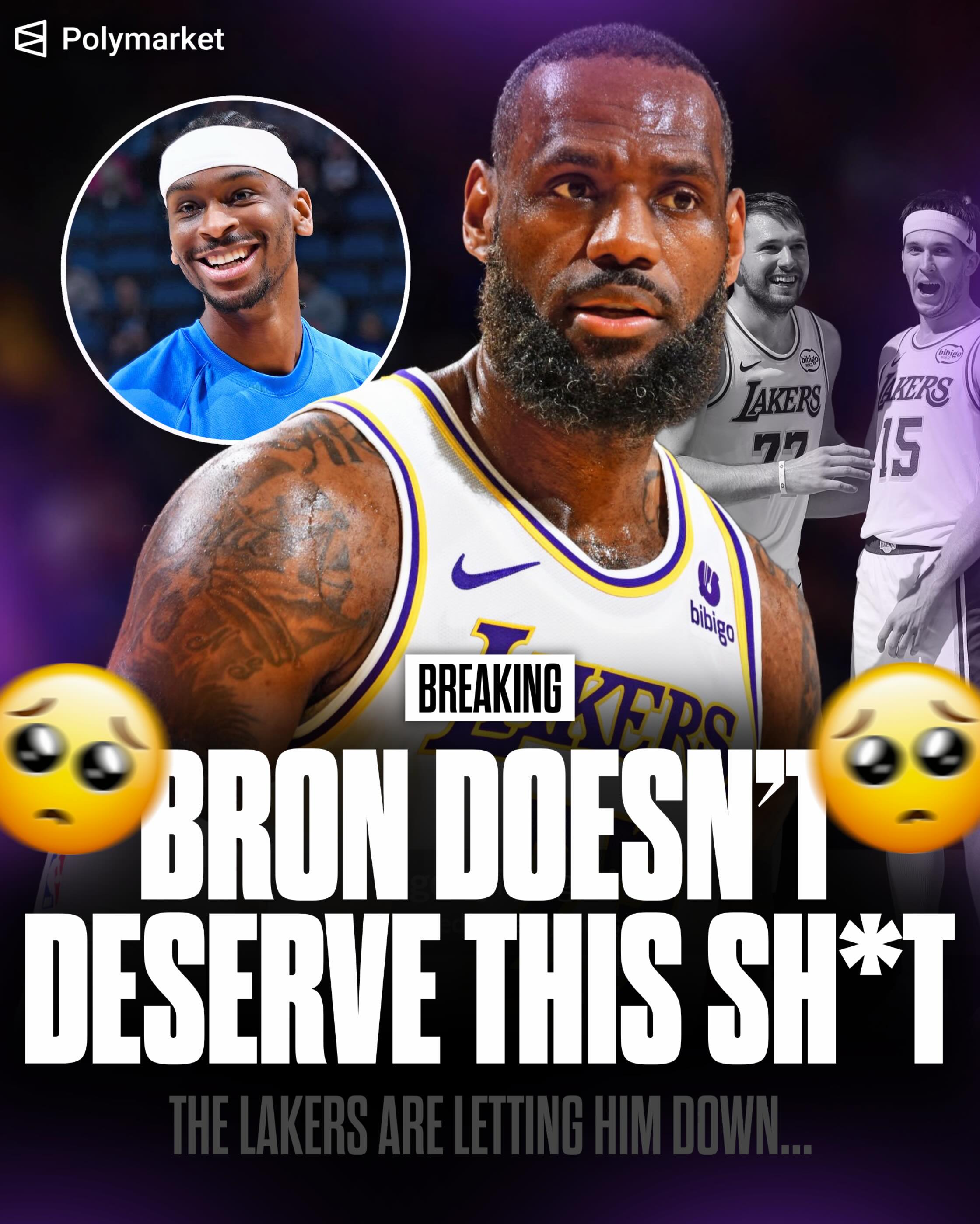 The Lakers are absolutely letting LEBRON down 🙁… Austin Reaves with another stinker and they now face a 3-0 deficit.

Is their season over?