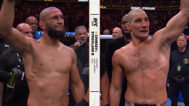 DON’T EVER COUNT HIM OUT 🤩

@StricklandMMA is the new middleweight champion of the world!

#UFC328