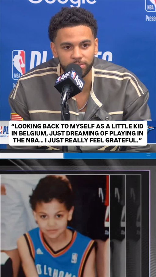 “I just feel really grateful.” @thatboyjay_3 dreamed of these moments and now he’s living them! He posted 24 PTS, 10 AST, and 0 TO in the @okcthunder victory to take a 3-0 series lead in the West Semis! ⚡️

OKC/LAL Game 4: Monday, 5/11 at 10:30pm/et on Prime