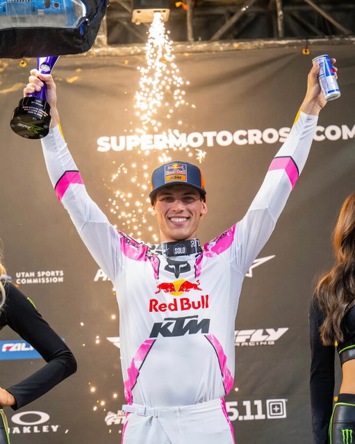 Jorge Prado and Red Bull KTM Factory Racing finish Supercross 2026 with P3 in Salt Lake City! 🥉

Another standout ride saw Jorge charge forward on his KTM 450 SX-F FACTORY EDITION for his second podium of the year.

Epic job, team! 🙌

#KTM #ReadyToRace #Supercross #SMX