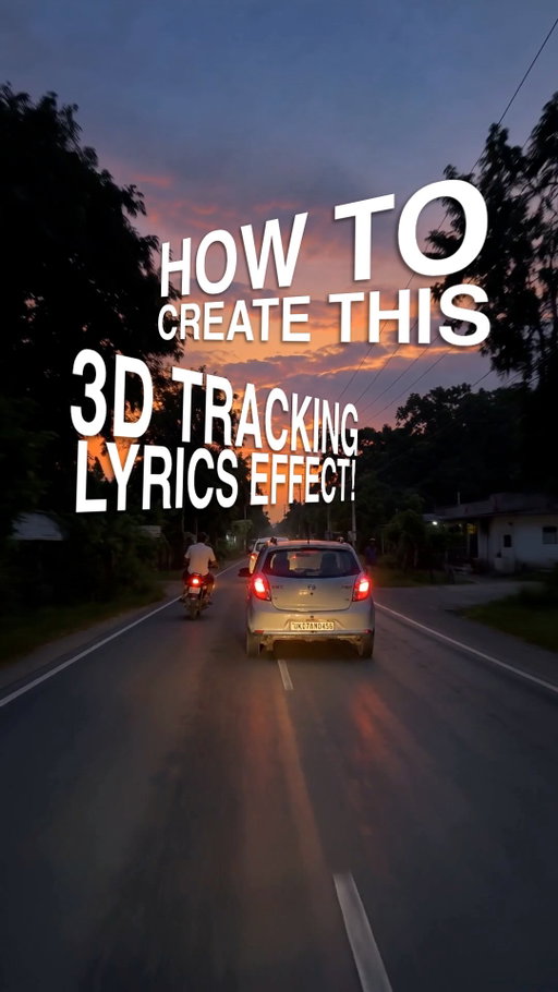 This is how to create the 3D tracking style lyrics like @asycreative ❤️
This is such a cool effect and I’ve already seen a few tutorials online showing how to create it on CapCut. 

However they don’t usually look that good because you need to estimate the sizing perfectly. This effect was most likely done in after effects with camera tracking. But for the peeps who want to do it on their phone, this one is for you! 🫡 

Stay creative! Like and follow if you’d like more tutorials like this. 🔥

#Tutorial #Editing #Contentcreator #Filmmaking #Viralhooks