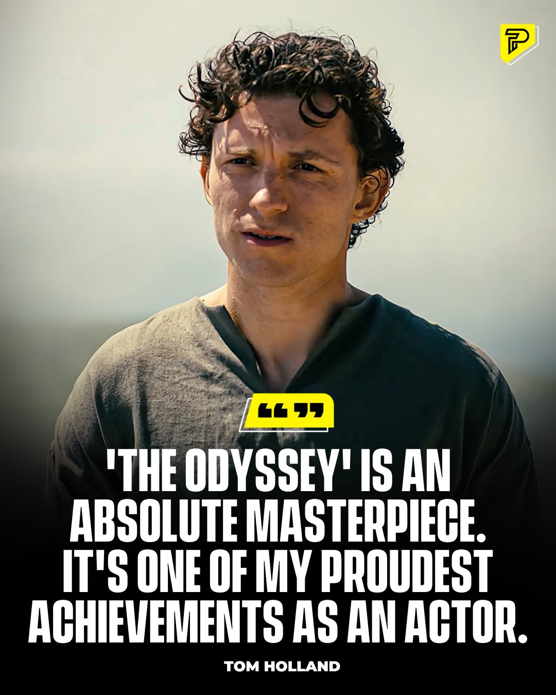 Tom Holland opened up to GQ Magazine about starring in Christopher Nolan’s upcoming epic The Odyssey, saying he was “so touched” to be chosen by Nolan for the role of Telemachus, Odysseus’s son searching for his long-lost father.

The film, which also stars Matt Damon, Zendaya, Robert Pattinson, and Anne Hathaway among others, hits theaters on July 17, 2026. It will be Nolan’s 13th feature film, and all 12 of his previous works hold a Fresh rating on Rotten Tomatoes.

#Pubity #Viral #Film