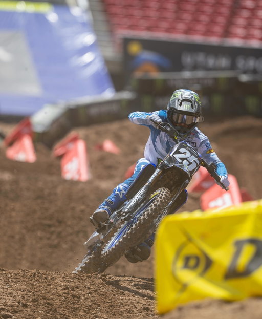 Last round was going really well for me. I felt good and comfortable all day — honestly the best I’ve felt all season. My starts held me back a bit, but I was able to manage and keep pushing forward. Unfortunately around lap five of the main event, my clutch system started to fail. I tried to salvage it and make the best of it, but it eventually gave out completely.

It’s frustrating to end the last round with a mechanical issue, especially with how much progress I felt like I was making. Still, I’m excited to carry this momentum into outdoors. Huge thanks to my team for all the hard work and support.